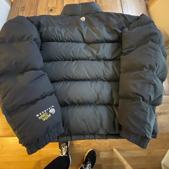 MOUNTAIN HARDWEAR SUBZERO MENS XL PTP 27 NO FLAWS BLACK WAIST CINCH CLEAN SUB - Picture 8 of 8